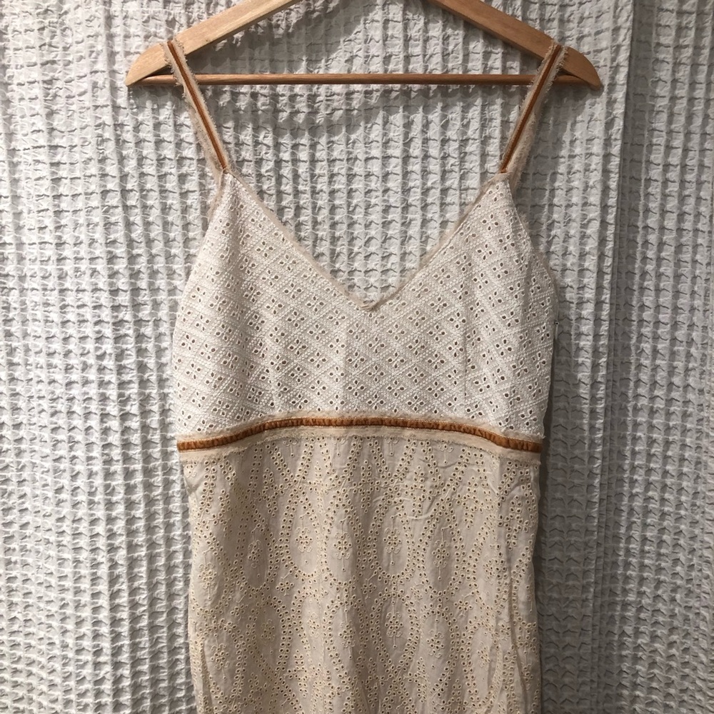Zara Studio Limited Edition Openwork Midi Dress